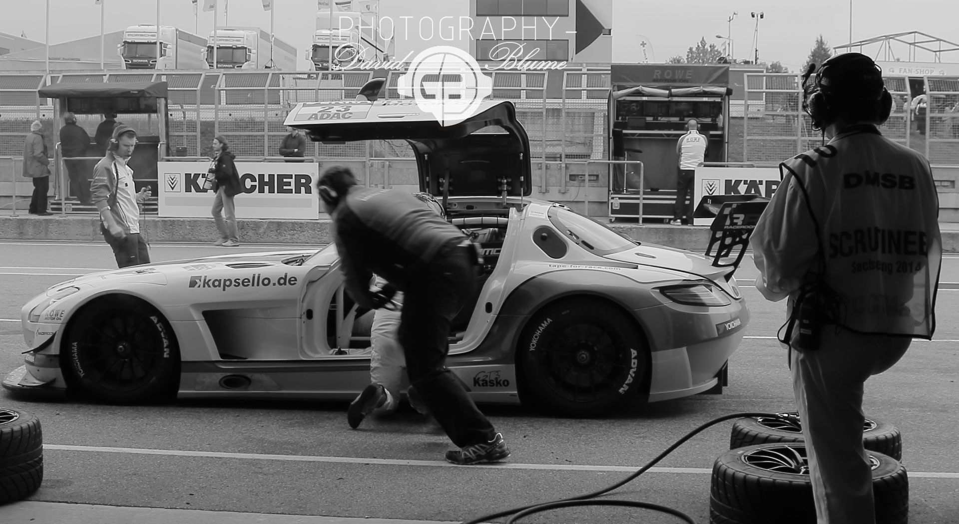 Mercedes SLS AMG GT3 - Rowe Racing